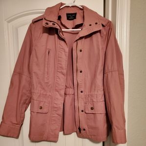 Rose Pink Anorack Utility Jacket *Like New*